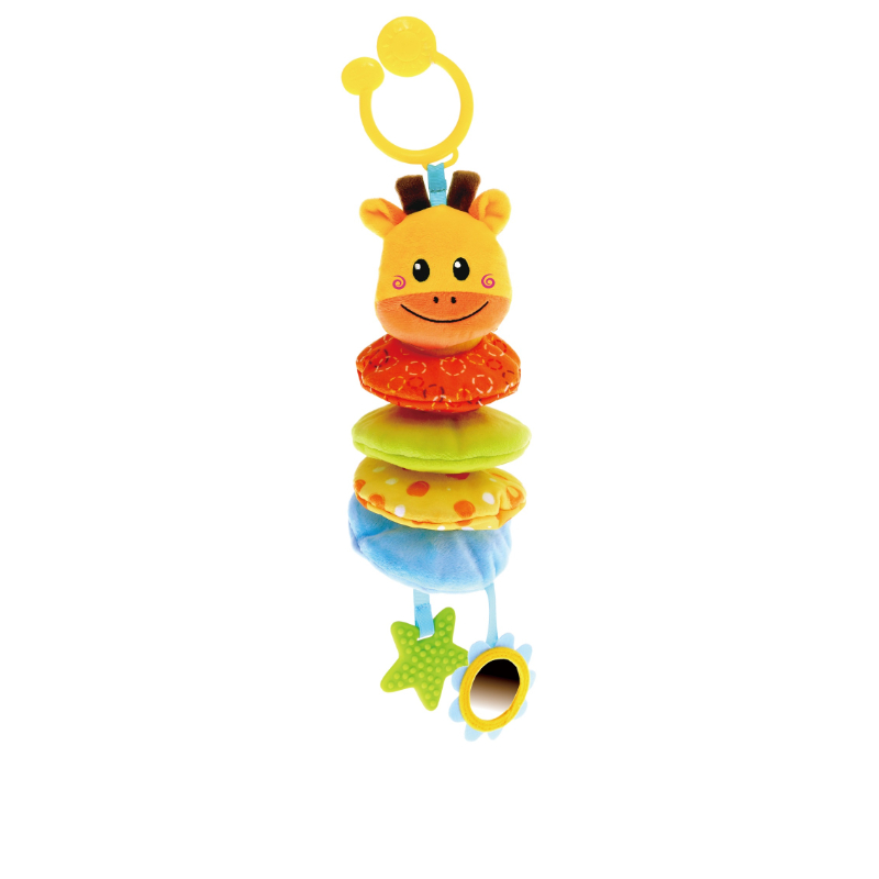 Biba Toys igračka na povlačenje, žirafa