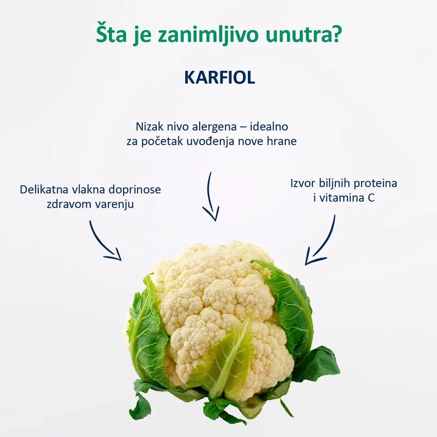 Fleur Alpine organski pire sa karfiolom 90g
