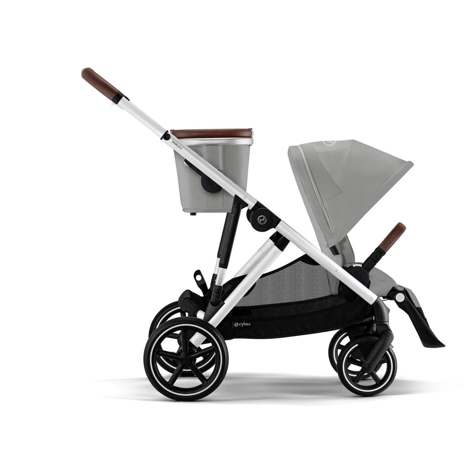 Cybex kolica Gazelle, Stone Grey (silver ram) 