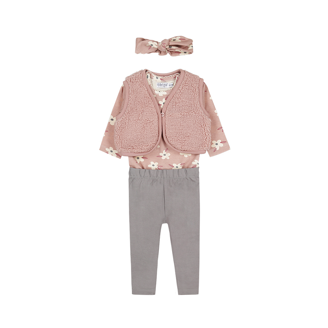 Dirkje komplet 4/1 (majica,prsluk,pant,tr),devojč