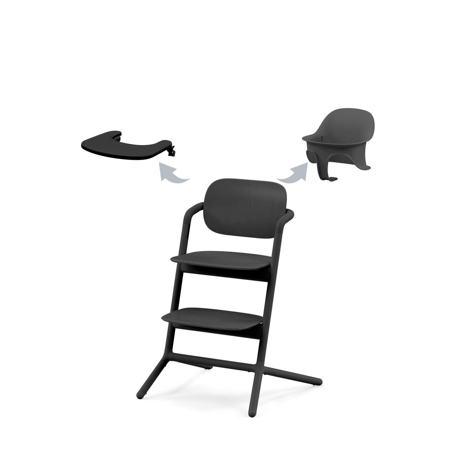 Cybex hranilica Lemo 3u1, Stunning Black 