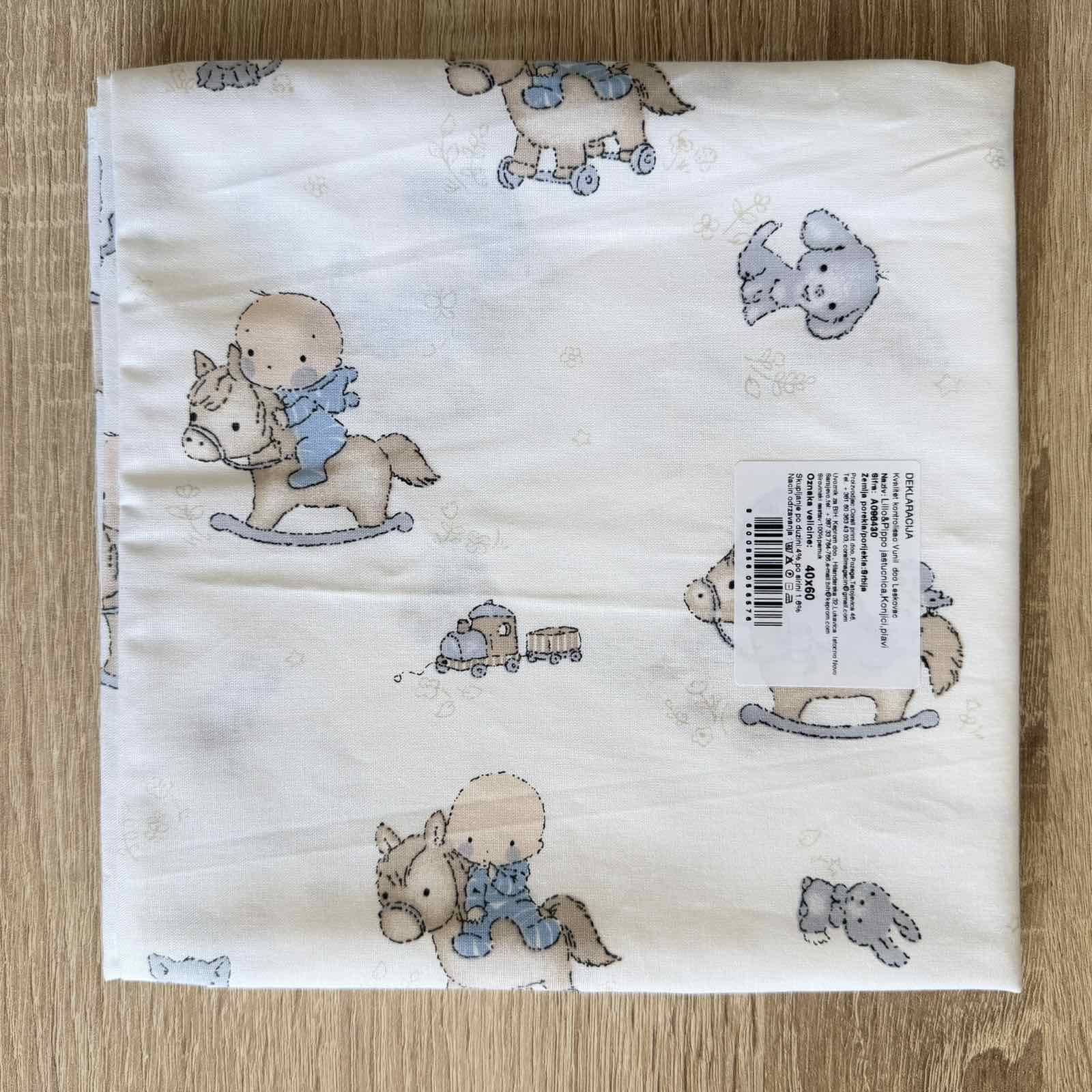 Lillo&Pippo jastučnica Konjići, 40x60cm