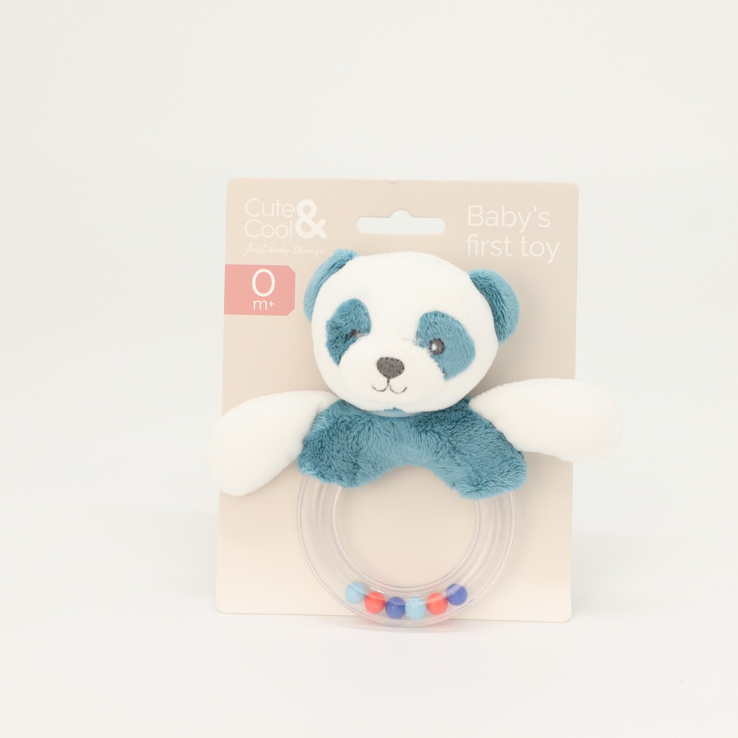 Cute&Cool plišana plastična zvečka panda