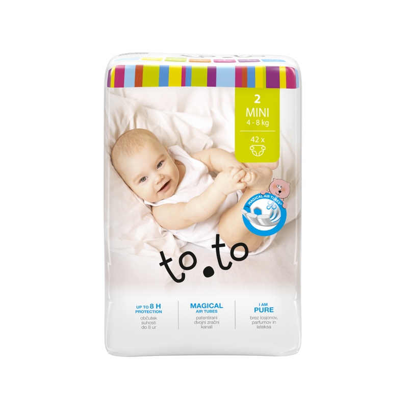 To To pelene 2 mini 4-8kg, 42kom 