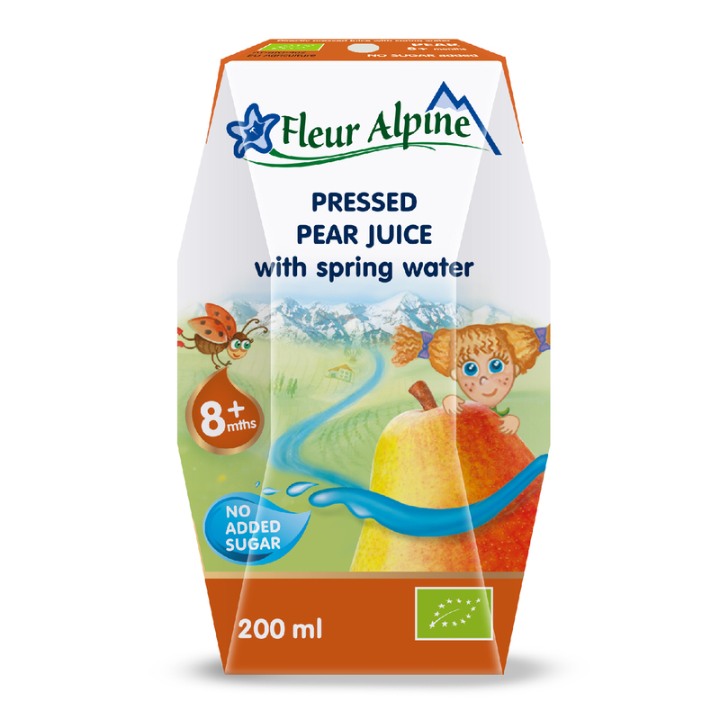 Fleur Alpine organski sok sa vodom od kruške 200ml