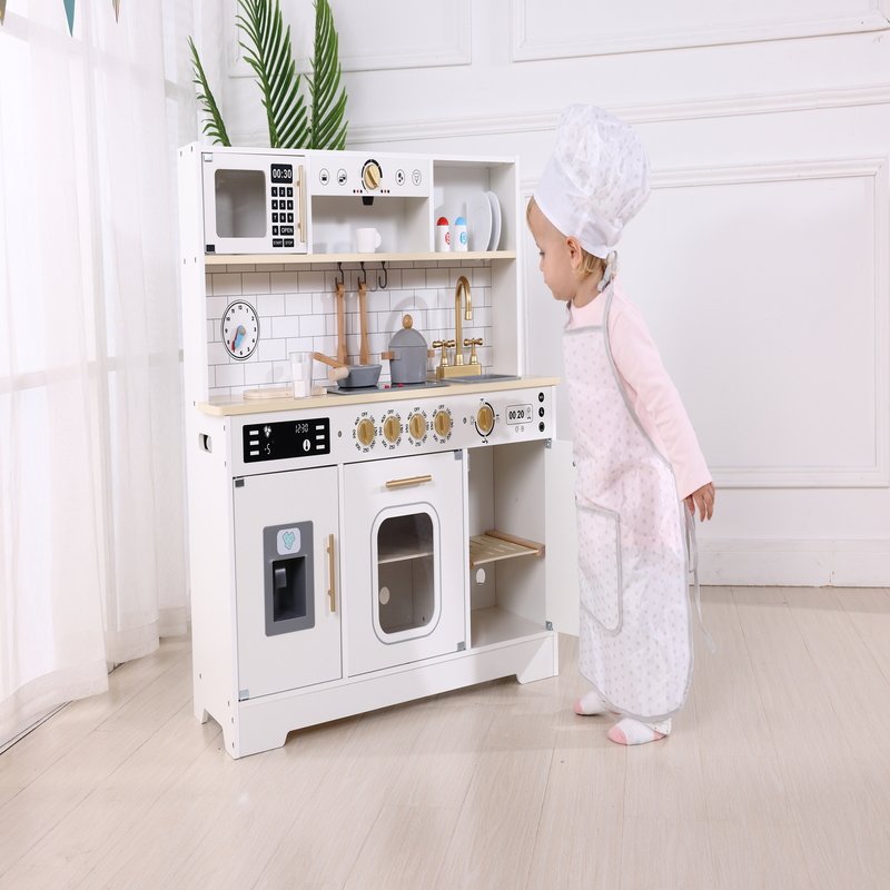 Cute&Cool drvena igračka bela kuhinja XL
