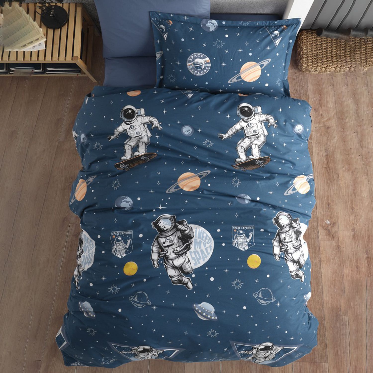 Stefan posteljina astronaut 2/1, 140x200