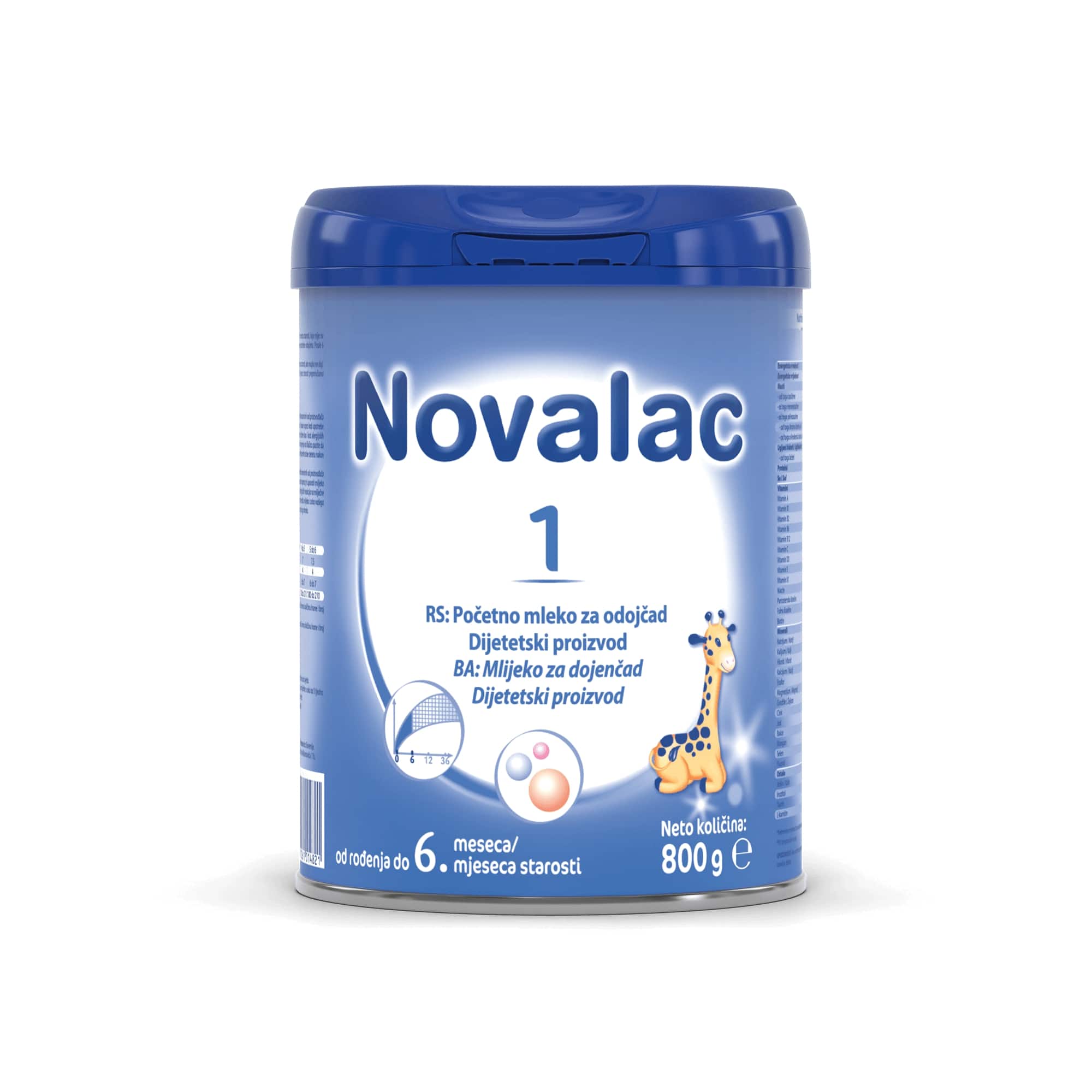 NOVALAC 1 800g