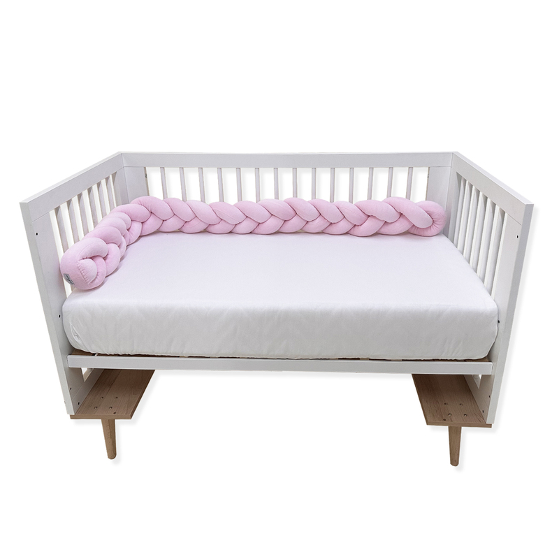 Lillo&Pippo pletenica, roze, 180 cm 