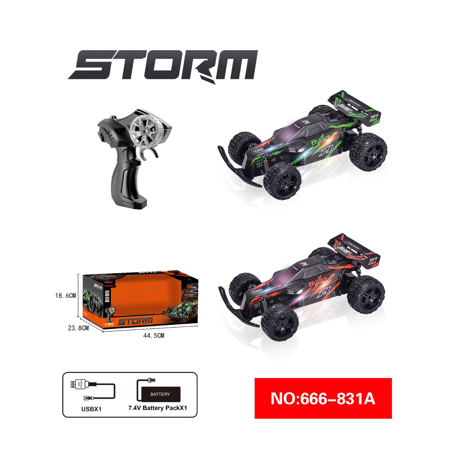 HK Mini formula sa daljinskim upravljanjem 1:14 