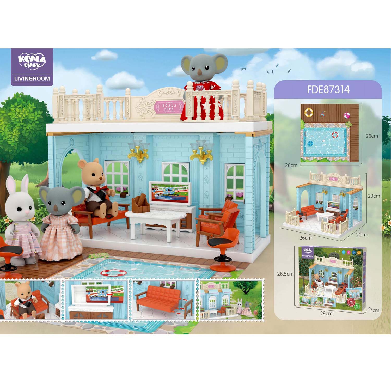 HK Mini Koala dnevna soba