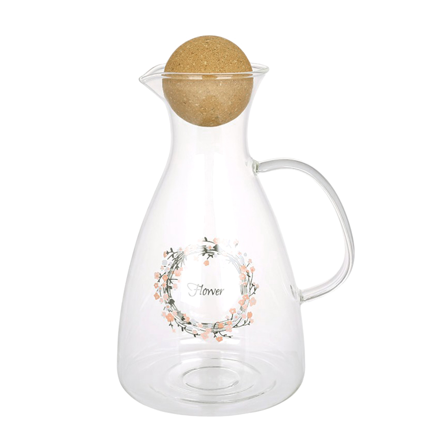 Cute&Cool HOME Stakleni bokal flower 