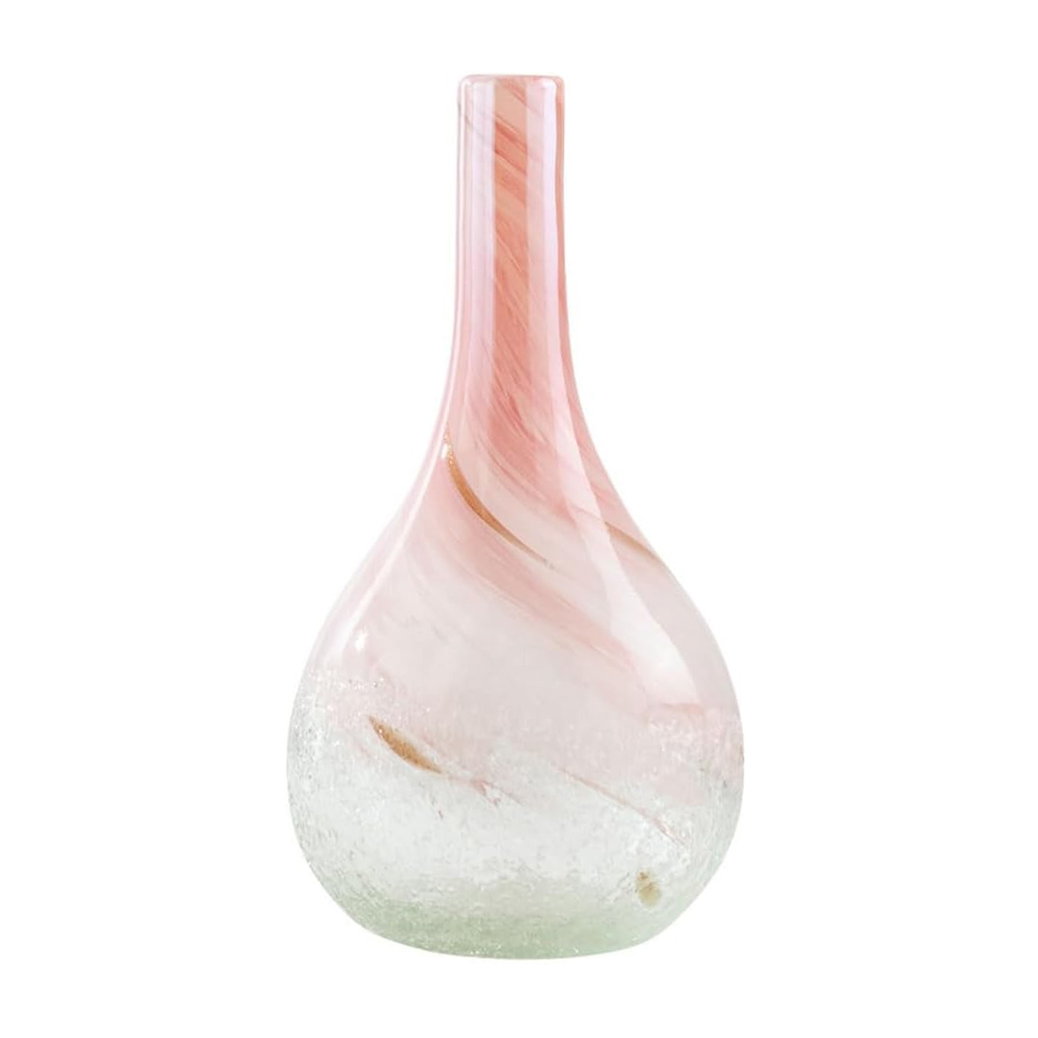 Cute&Cool HOME Dekorativna staklena vaza, roze 
