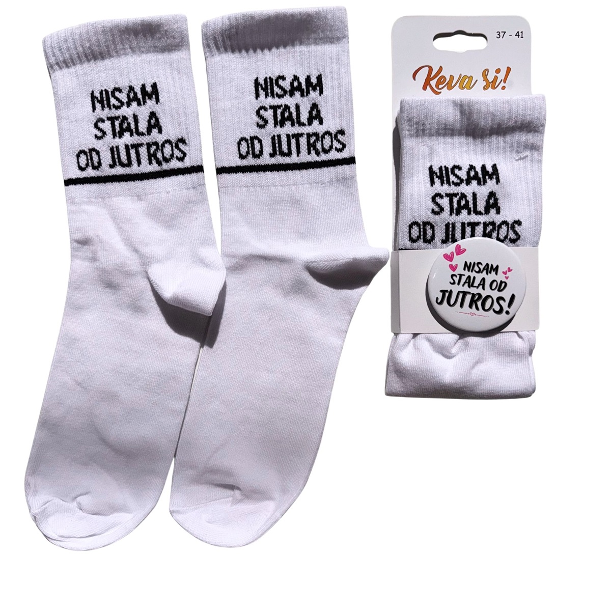 Keva si čarape
