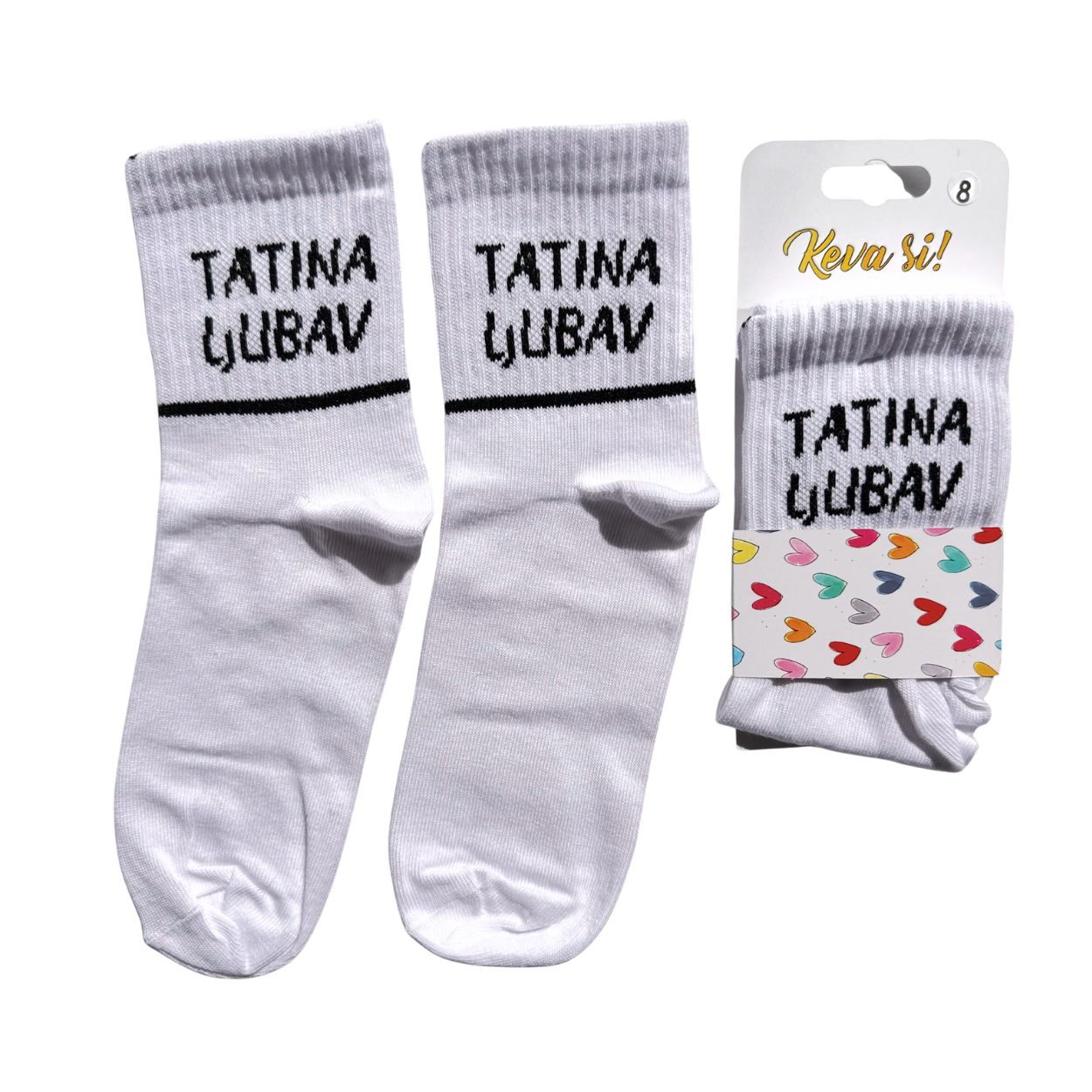 Keva si čarape