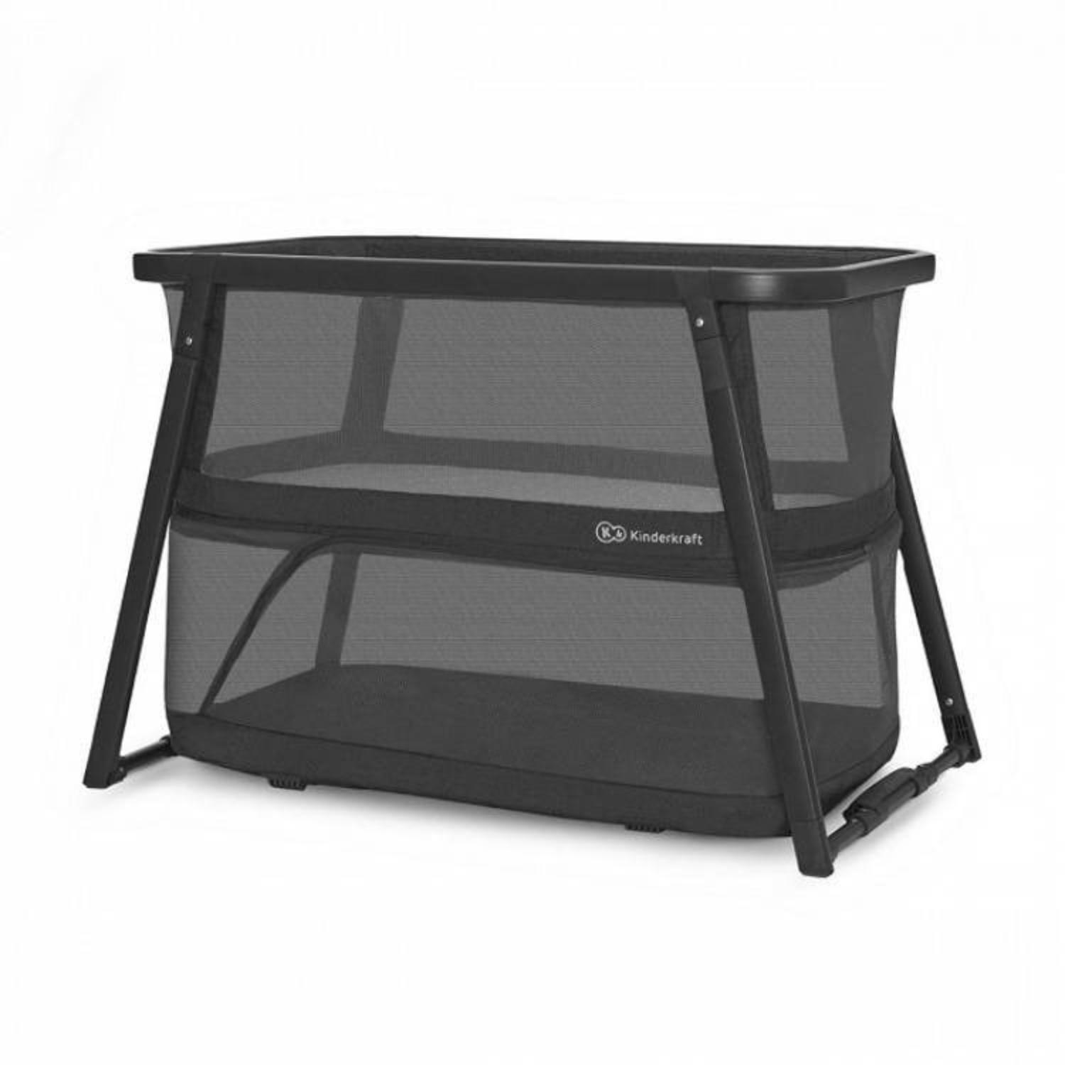 Kinderkraft prenosivi krevetac Sofi Plus Grey