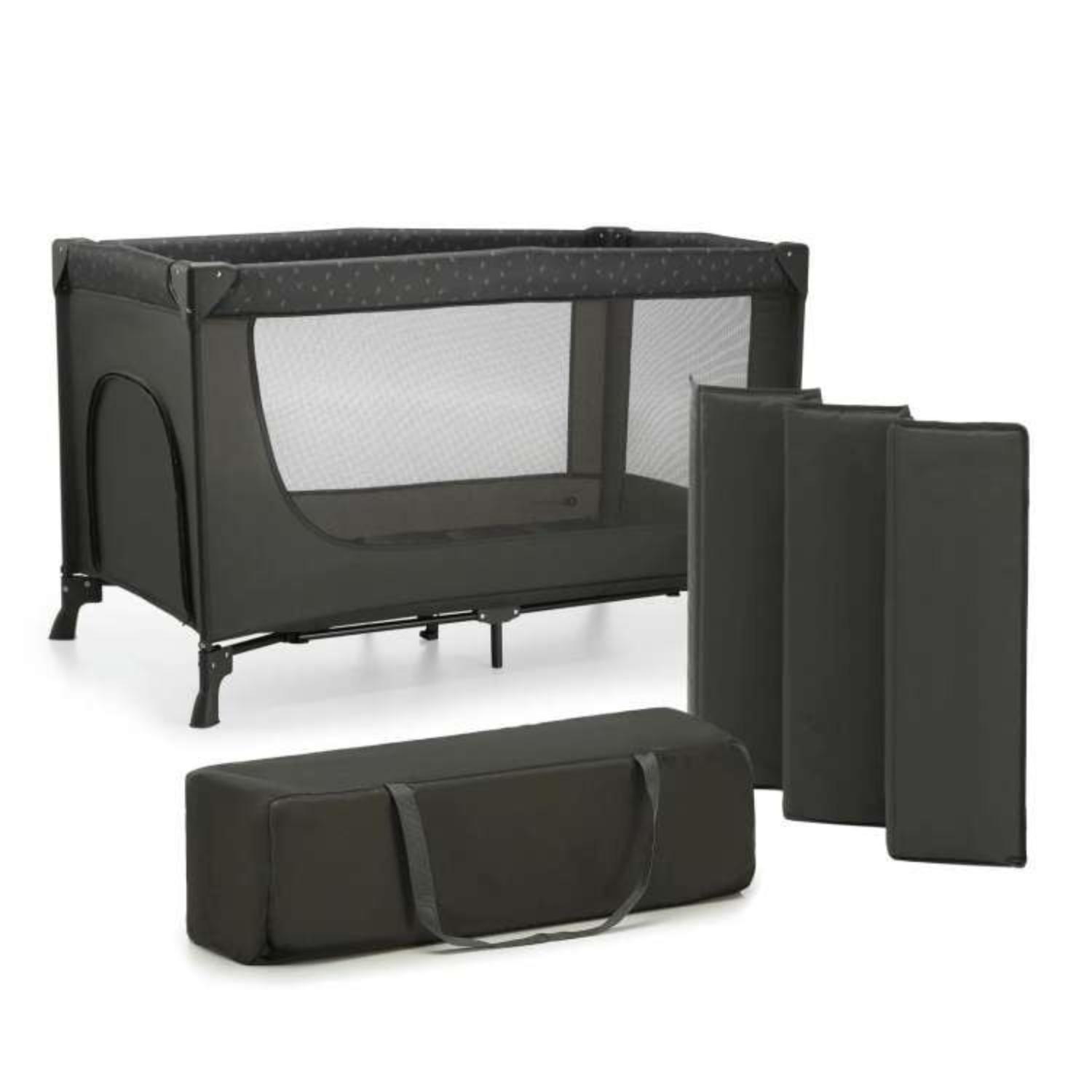 Kinderkraft prenosivi krevetac Joy 2 Dark Gray