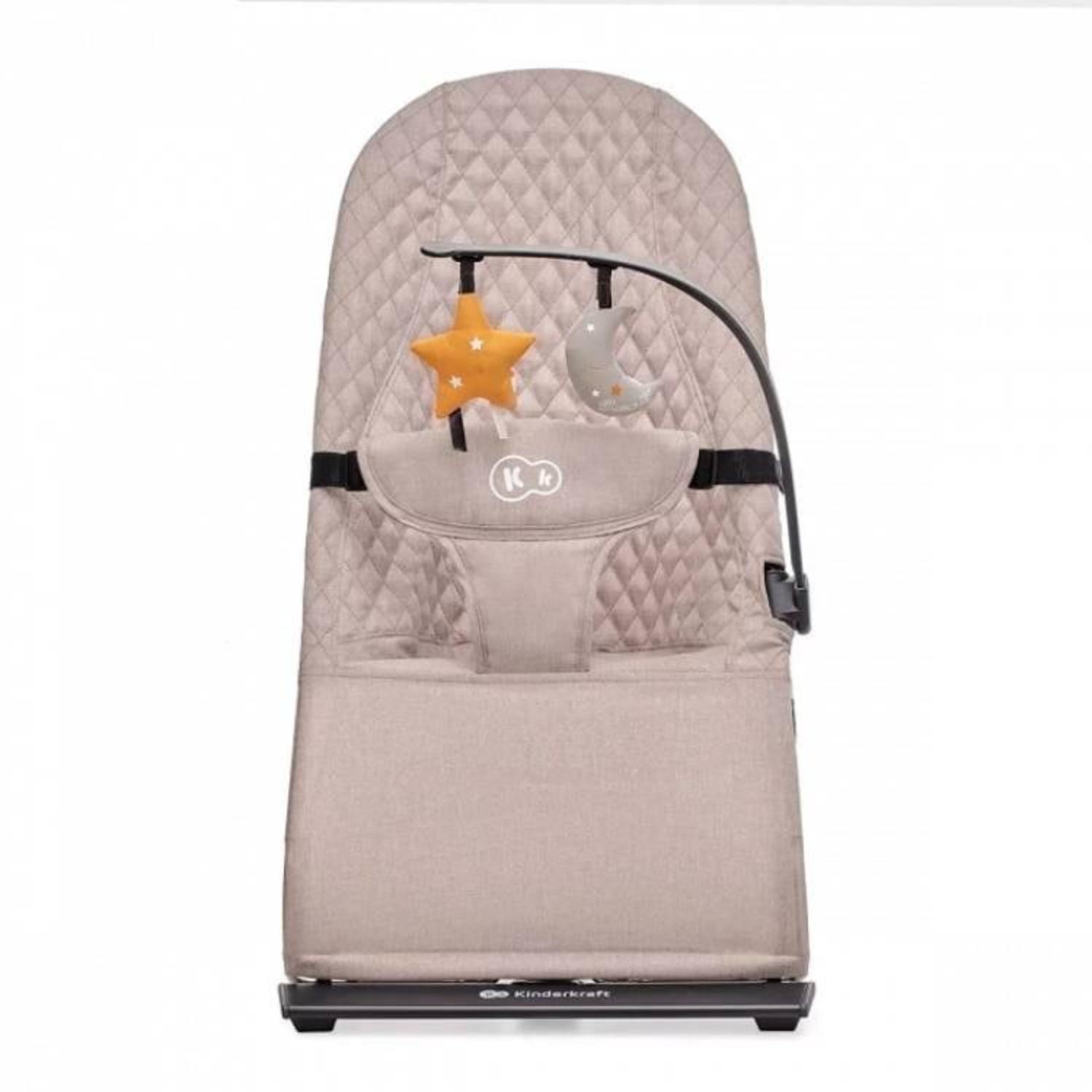 Kinderkraft ležaljka bouncer Mimi Beige
