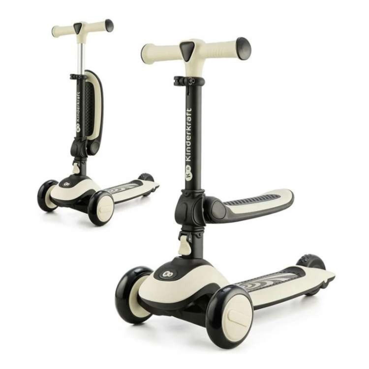 Kinderkraft trotinet Halley Stone White
