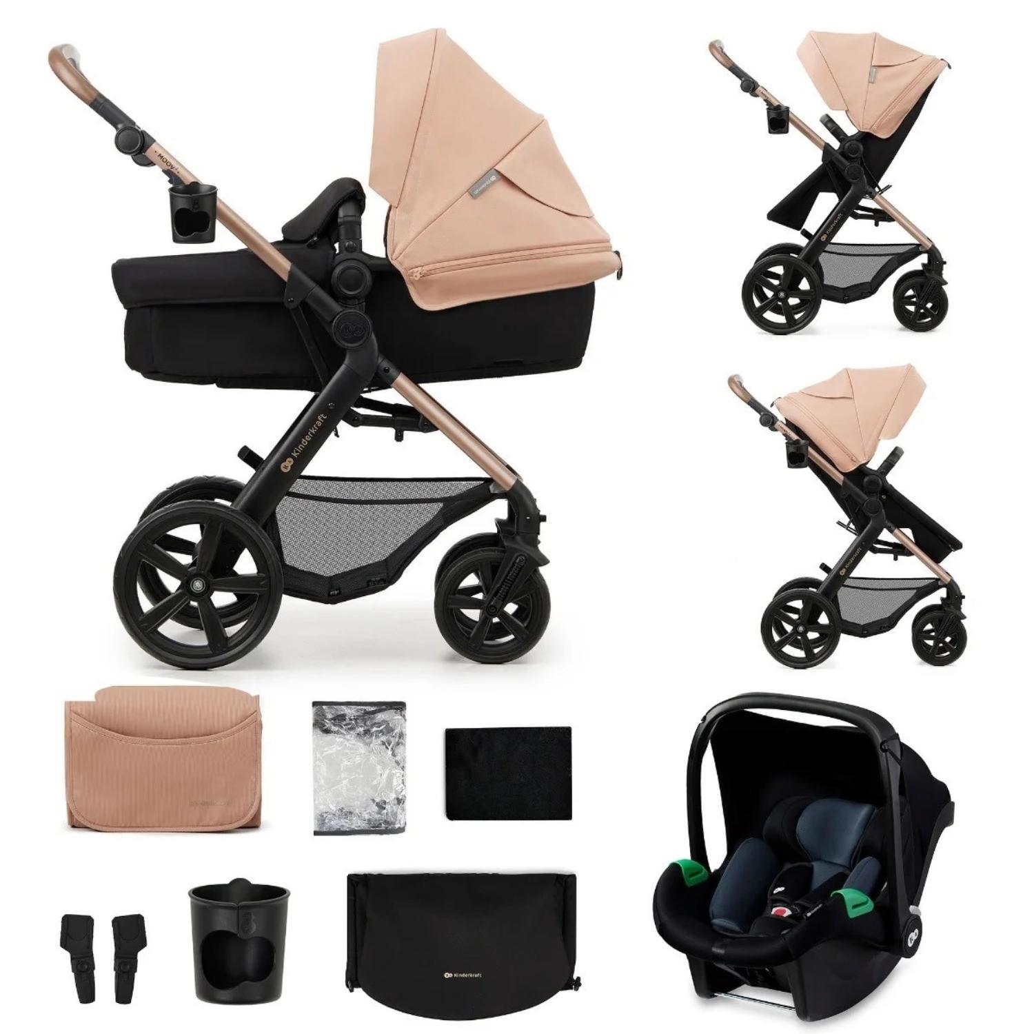 Kinderkraft trio sistem Moov 2 Bež