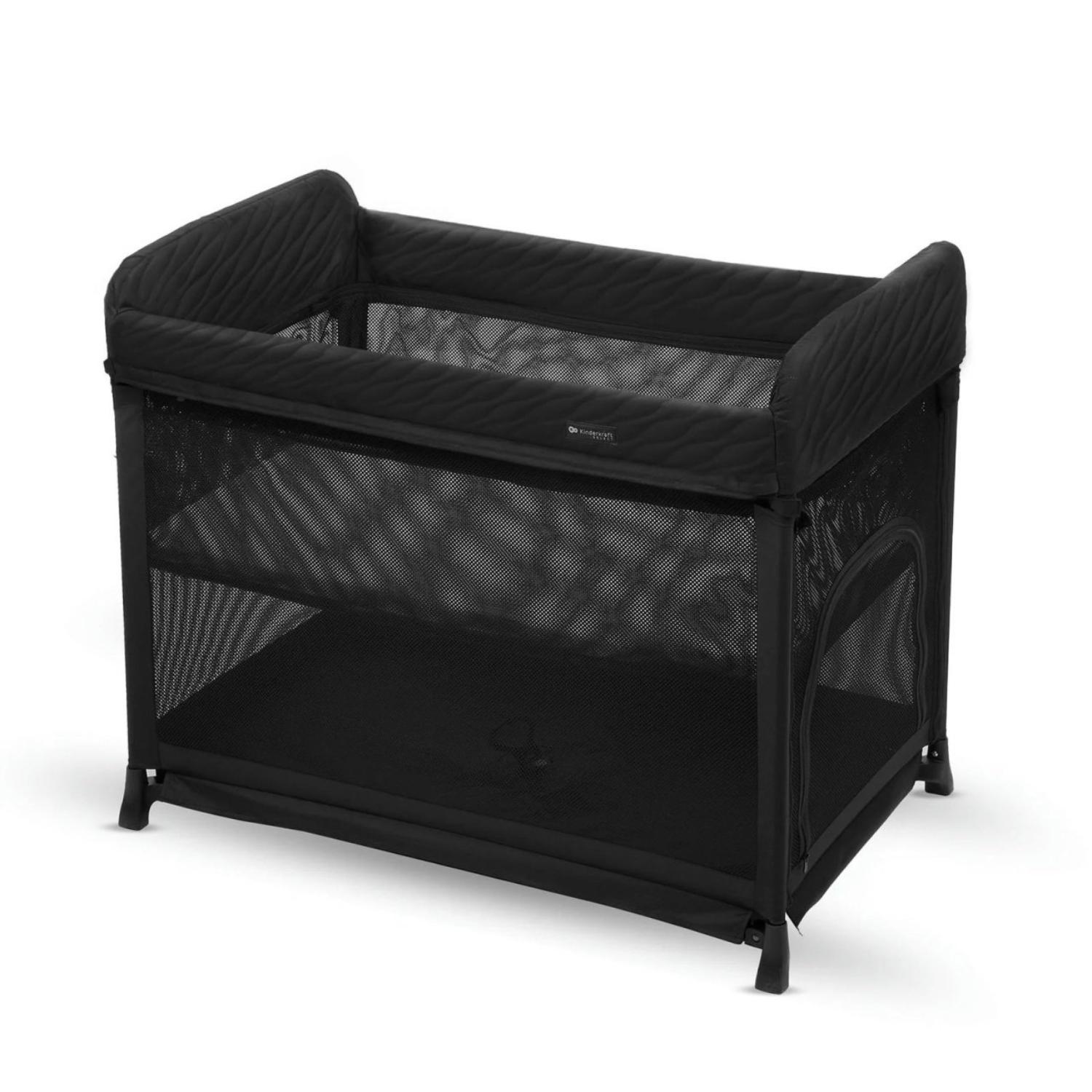 Kinderkraft prenosivi krevetac Moon Dream Black 