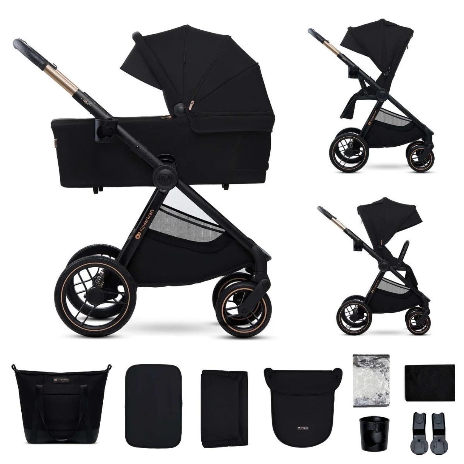 Kinderkraft duo sistem Nea 2 Midnight Black
