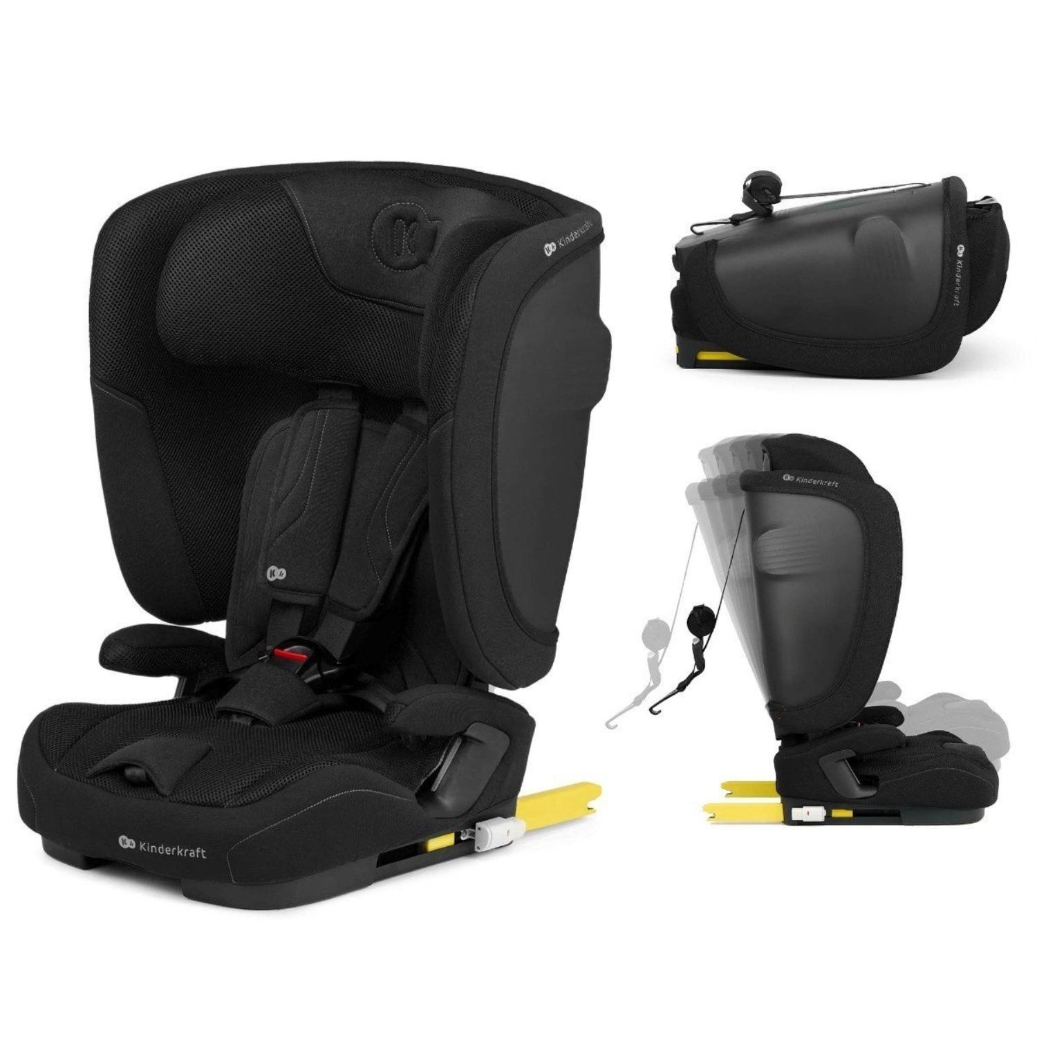 Kinderkraft a-s Fix2go (76-150cm) i-size Black 