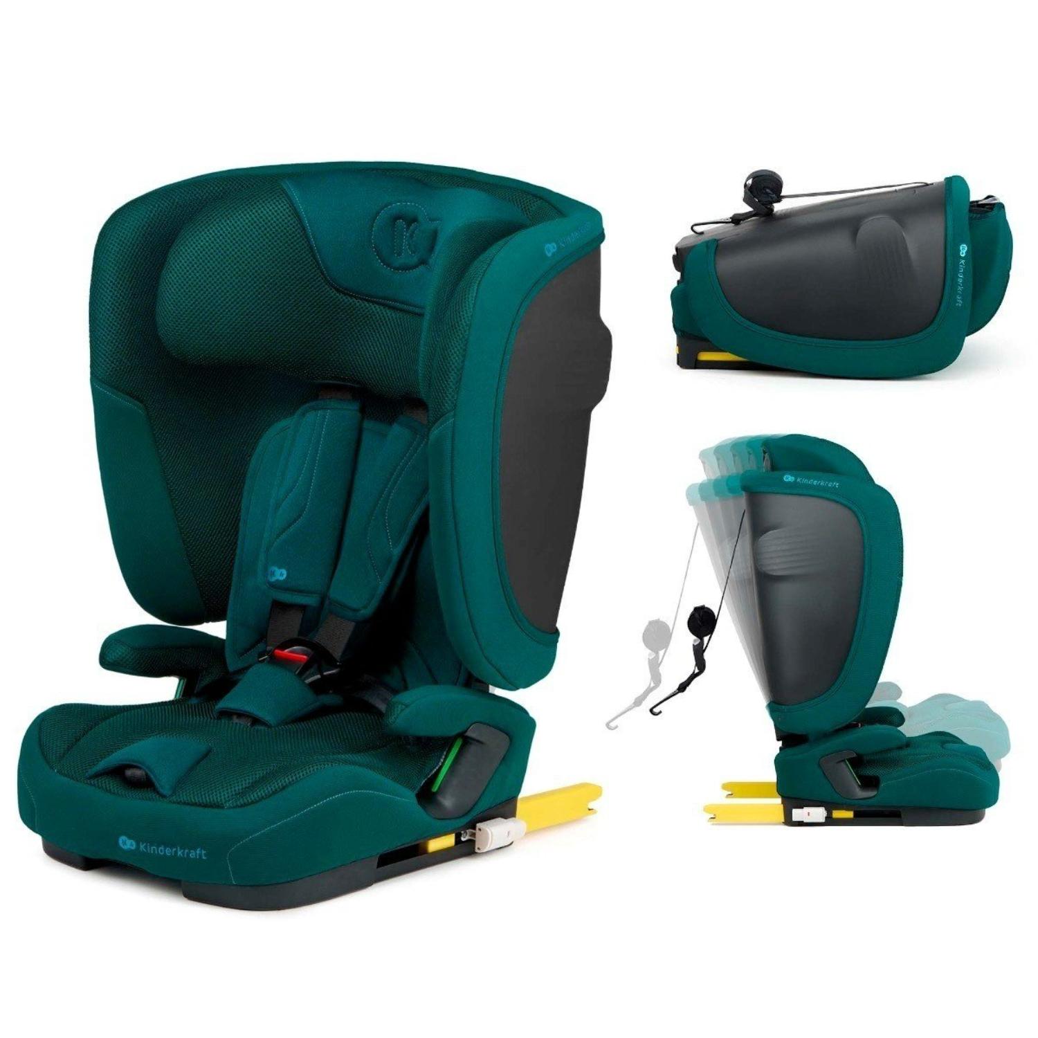 Kinderkraft a-s Fix2go (76-150cm) i-size Green