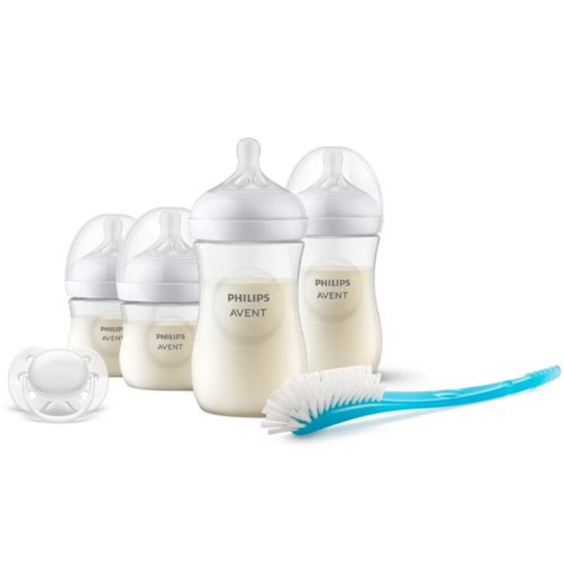 Avent set natural r flašice, varalica i četka 0710 
