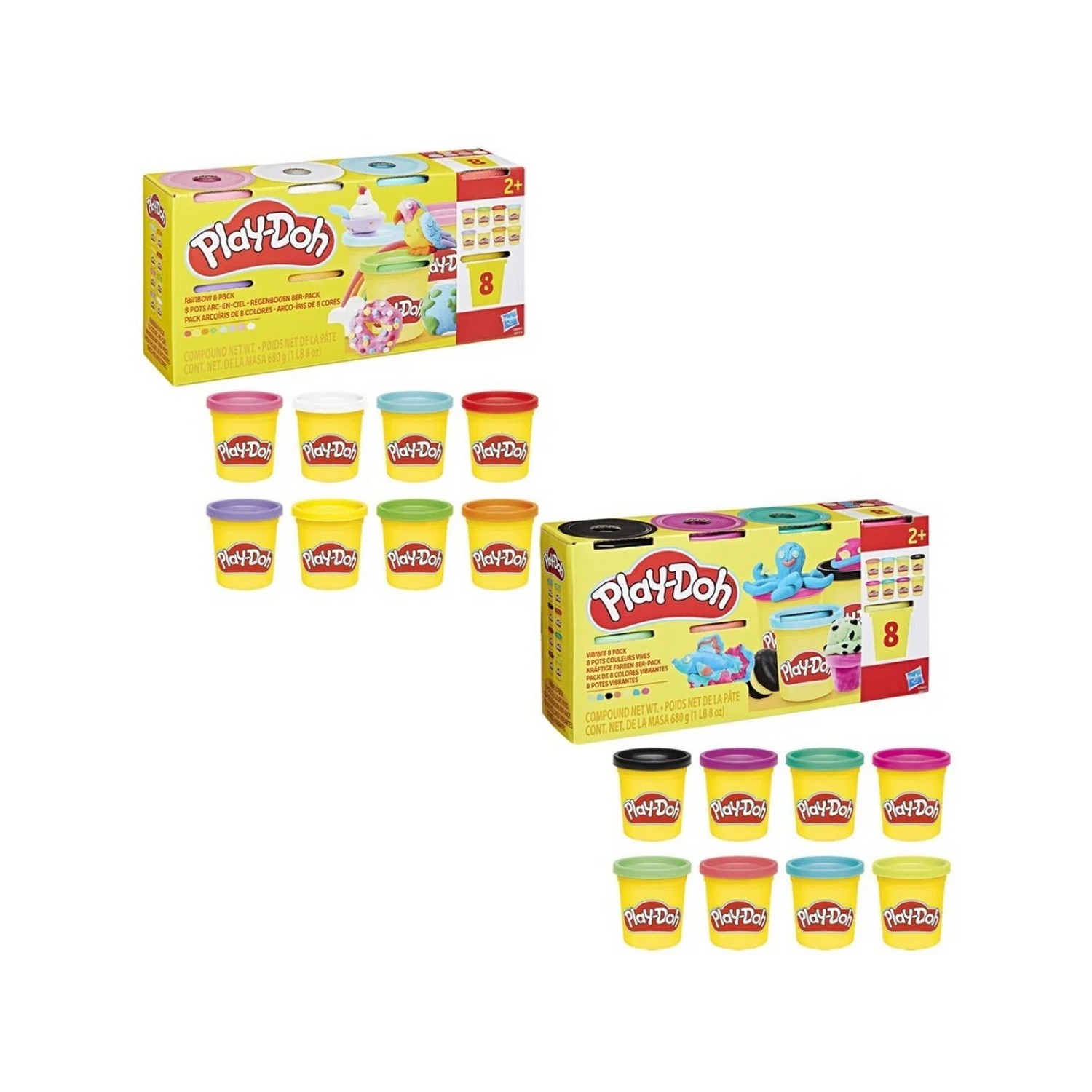 Play doh 8 pack asst 