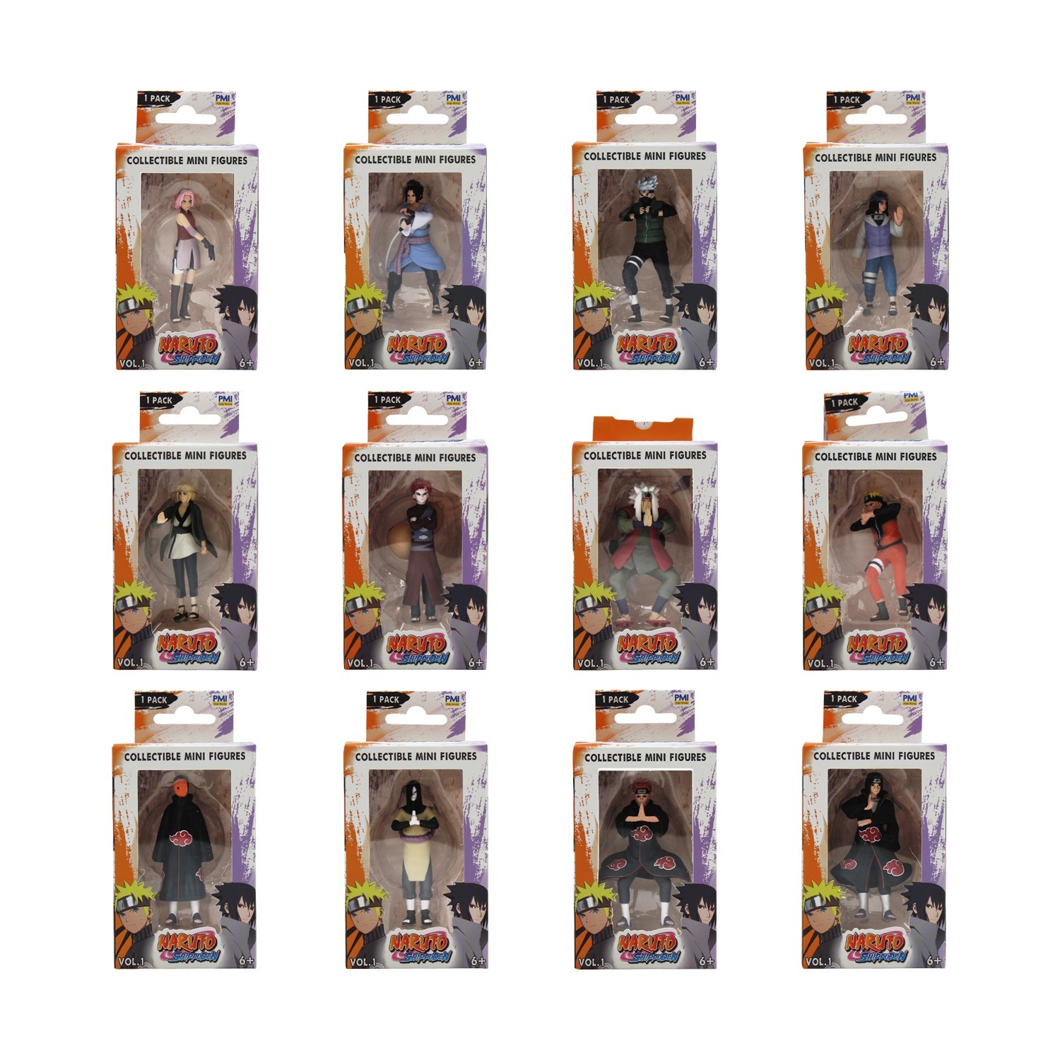 Naruto figurica box