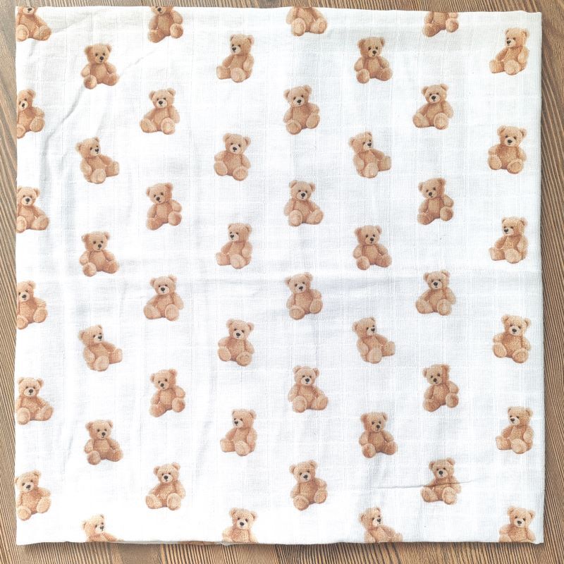Lillo&Pippo muslin pelena 75x75cm, Meda