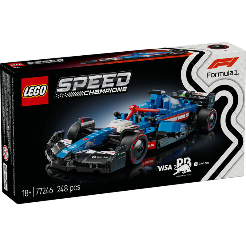 Lego speed champions visa rb vcarb f1 race car 