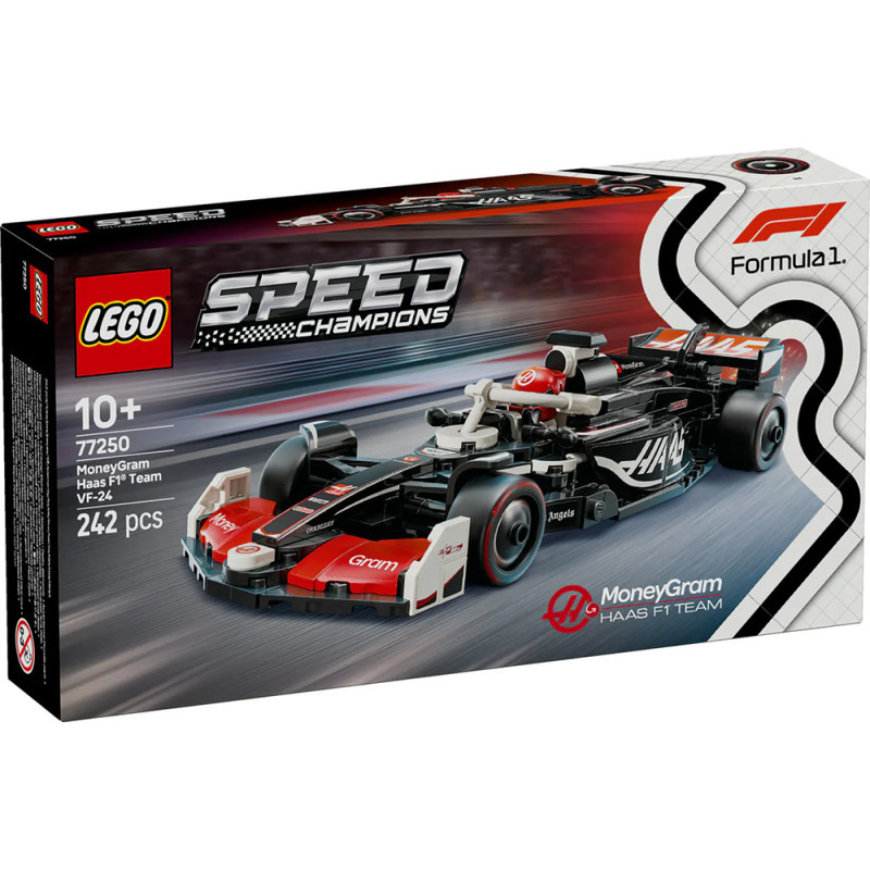 Lego speed champions haas f1 team race car 