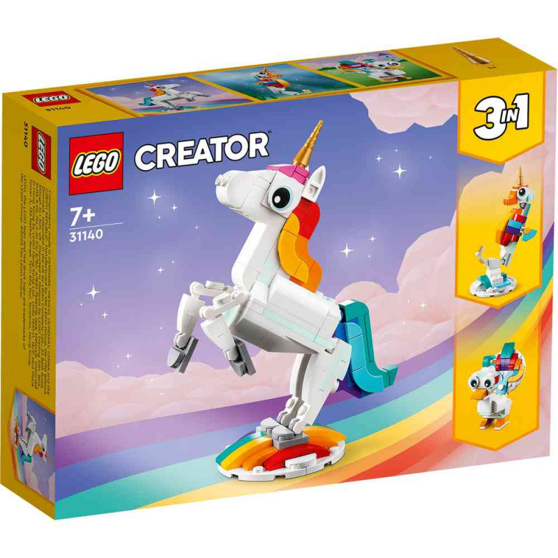 Lego creator magical unicorn