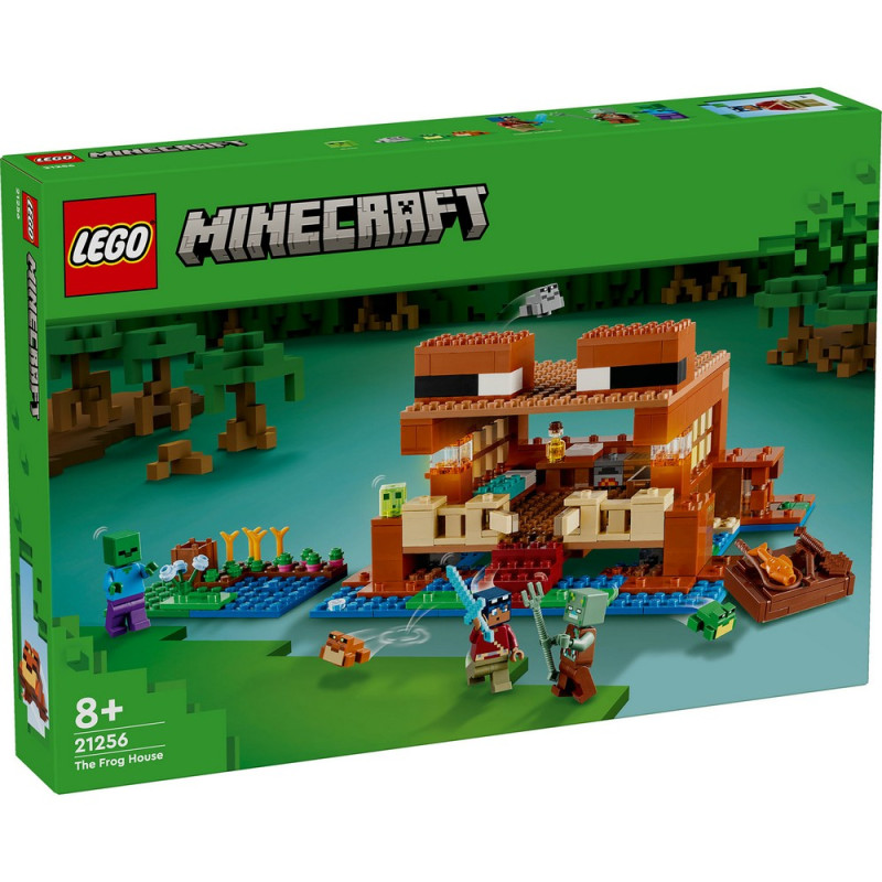 Lego minecraft the frog house