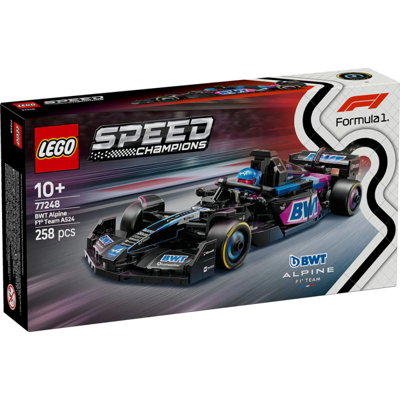 Lego speed champions bwt alpine f1 team race car 