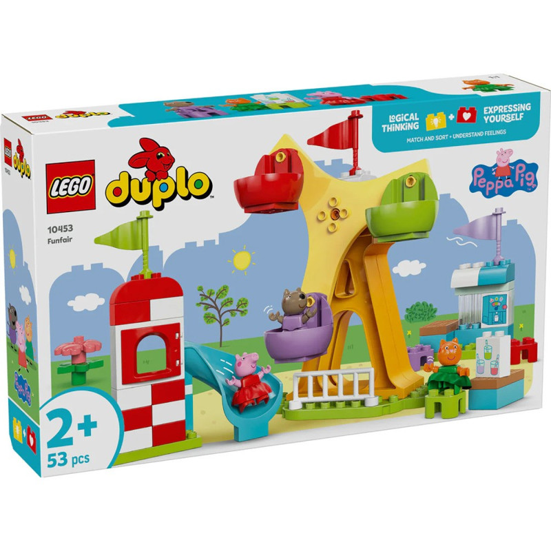 Lego duplo peppa pig funfair