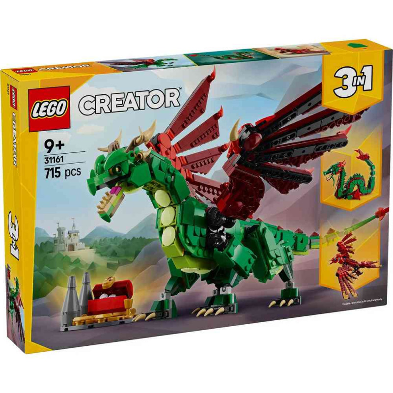 Lego creator medieval dragon