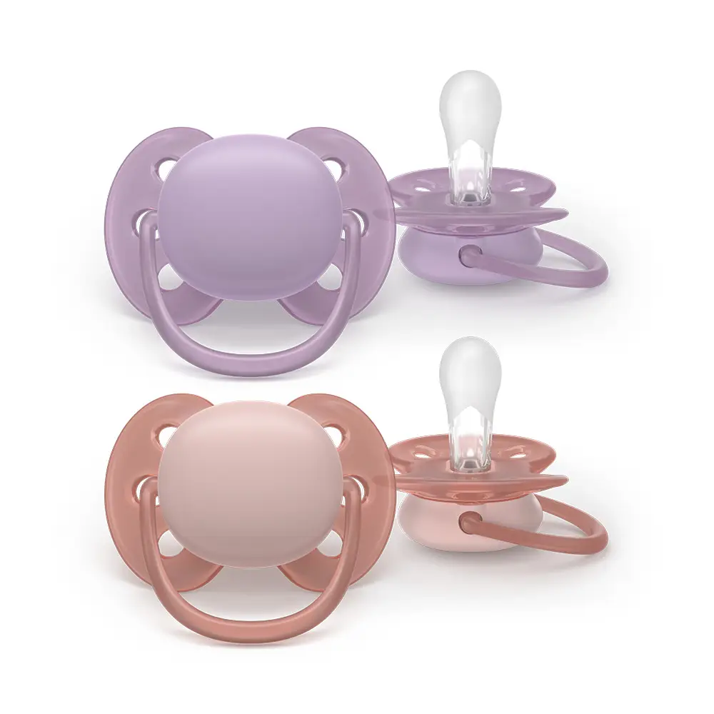 Avent varalica soft lila/nude 6-18m 2kom