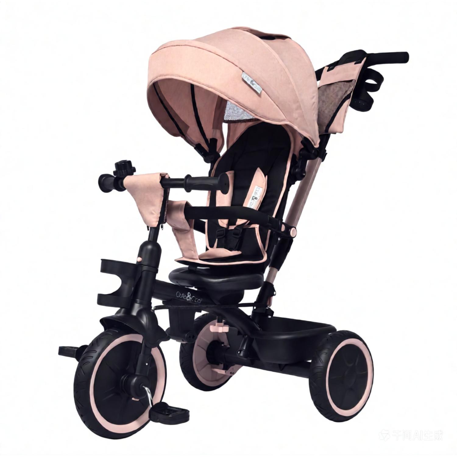 Cute&Cool tricikl Capri, Pink