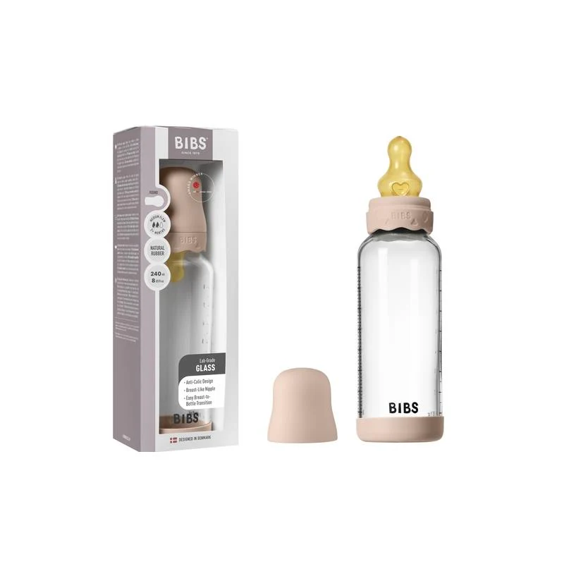 Bibs staklena flašica 240 ml Blush 