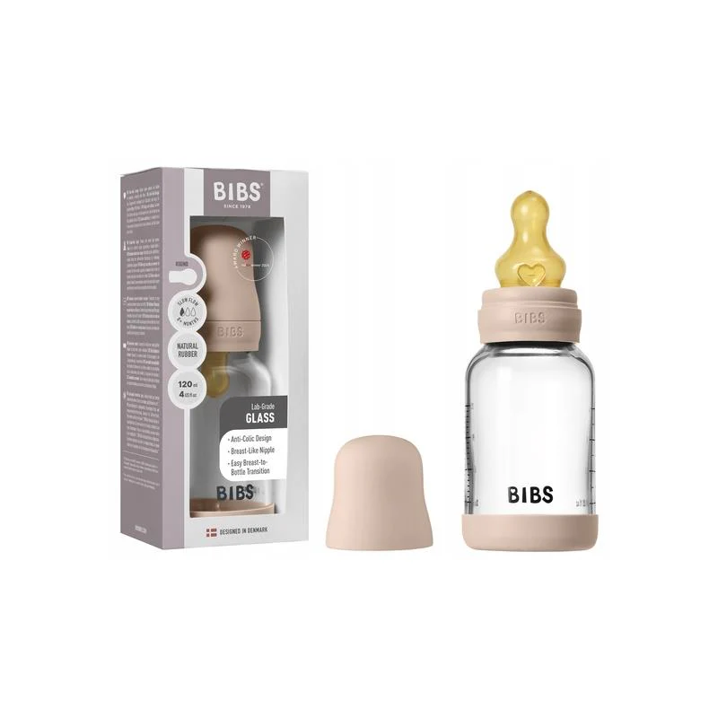 Bibs staklena flašica 120 ml Blush