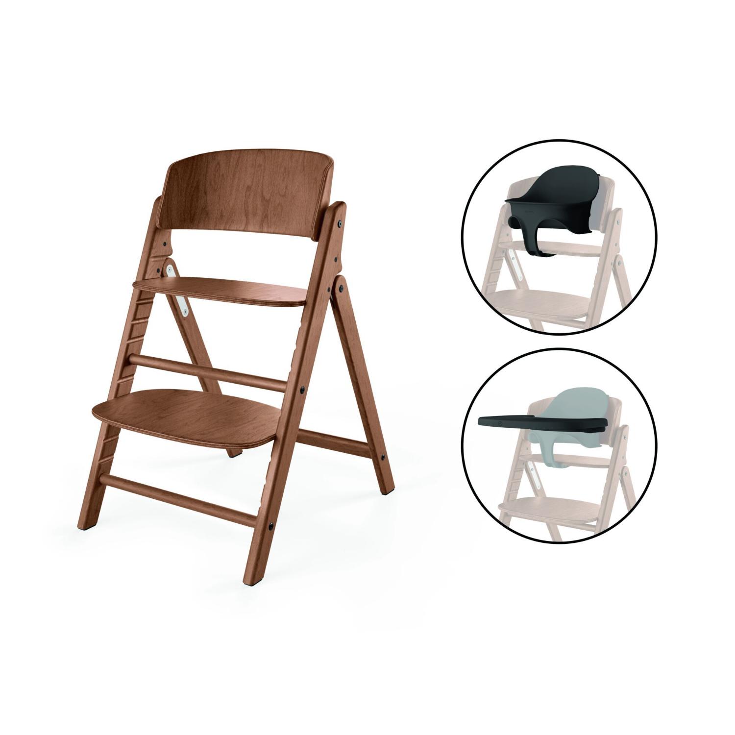 Cybex hranilica Click&Fold 3u1 All Natural Dark 