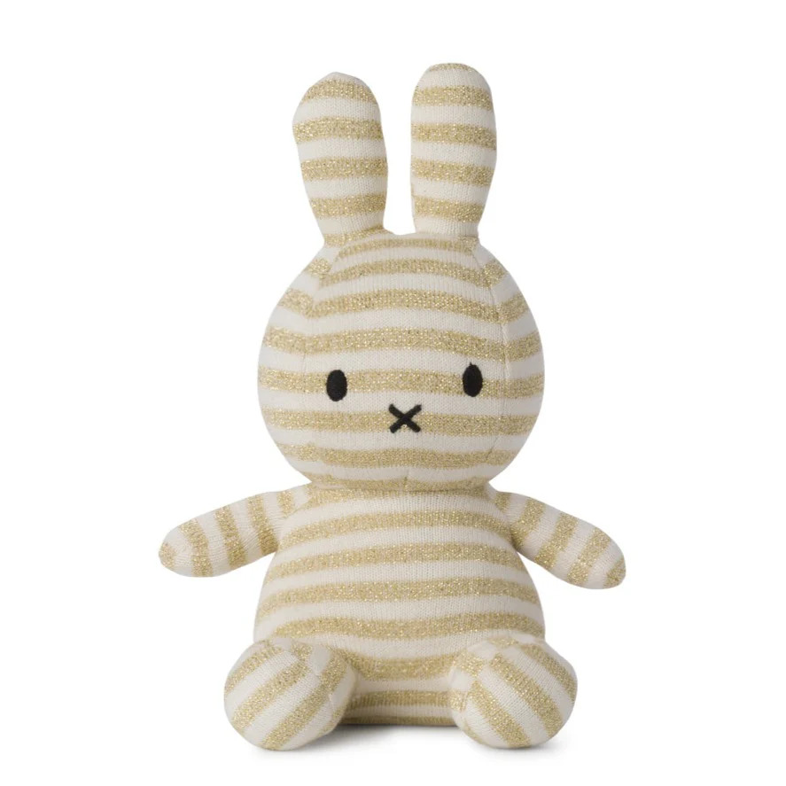 Miffy zeka od organskog pamuka 23cm Stripe Cream