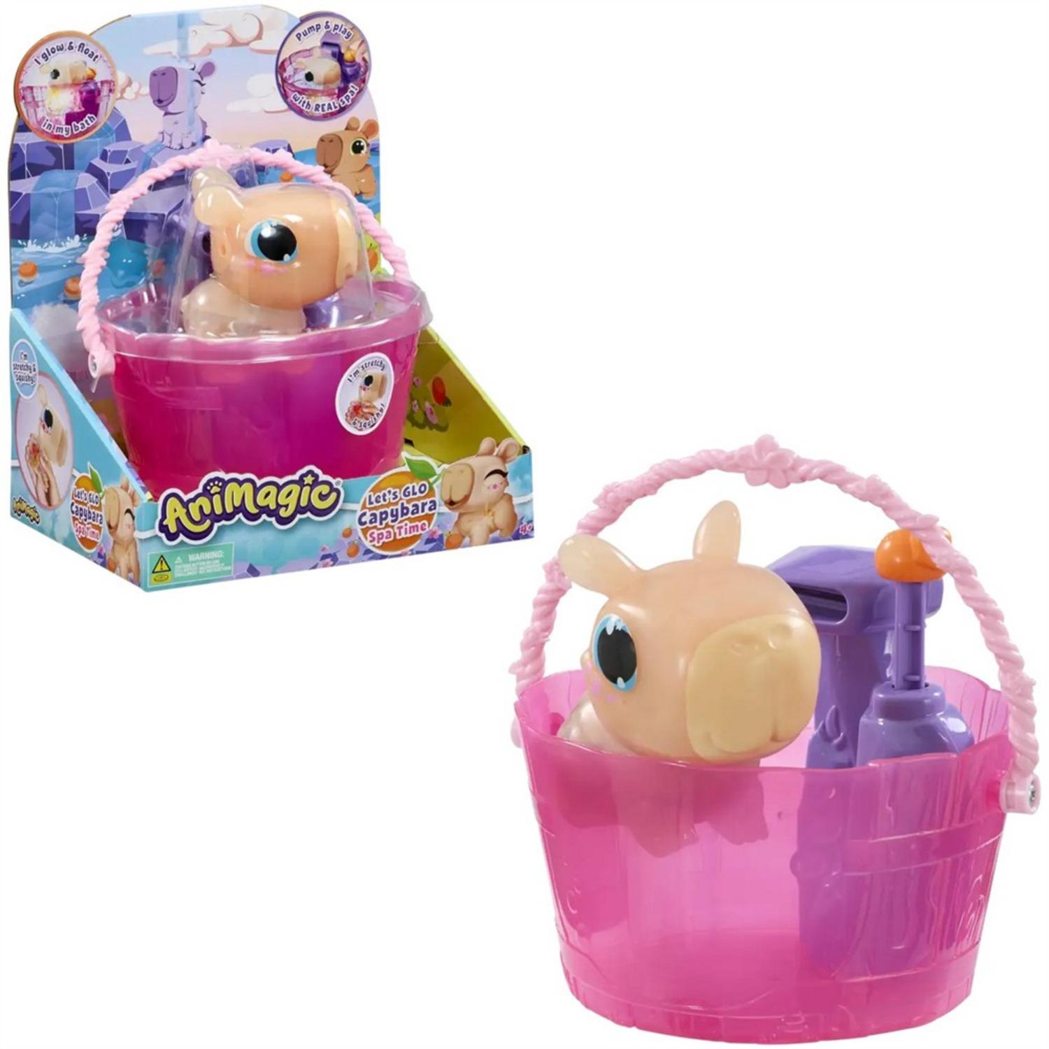 Animagic Lets Glo Capybara Spa Time