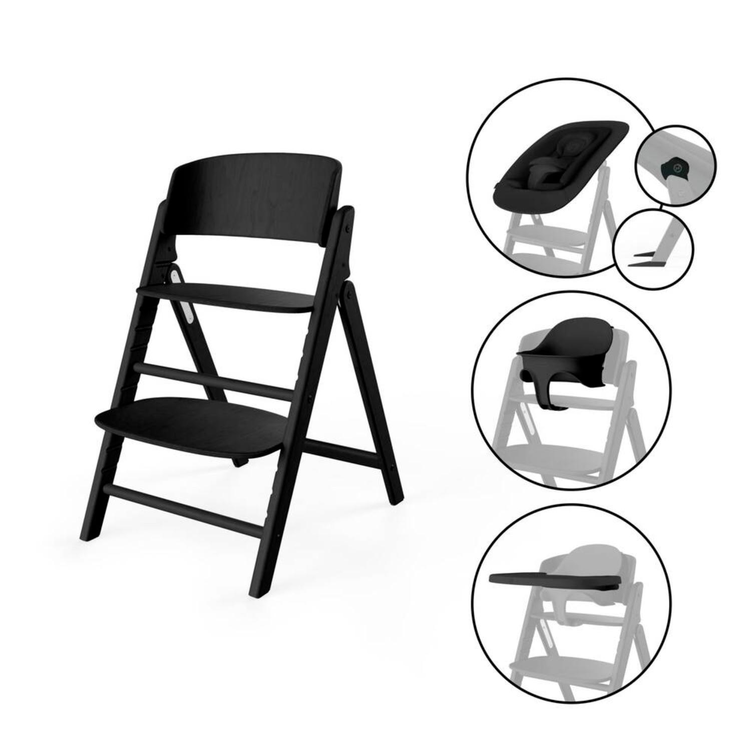 Cybex hranilica Click&Fold 4u1 Stunning Black