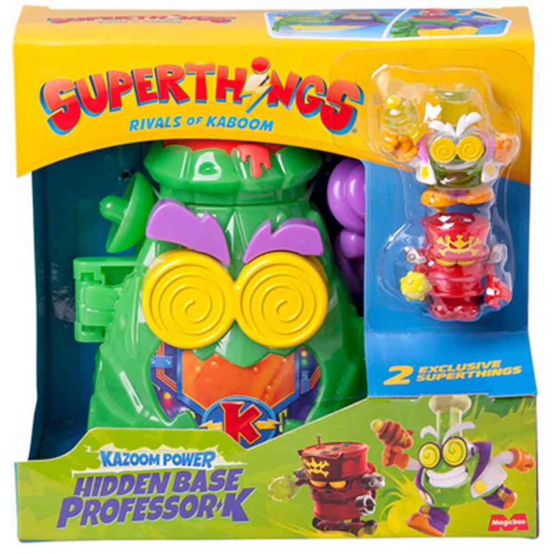 Supetthings S - Playset 1x12 Hidden Base-Profesor