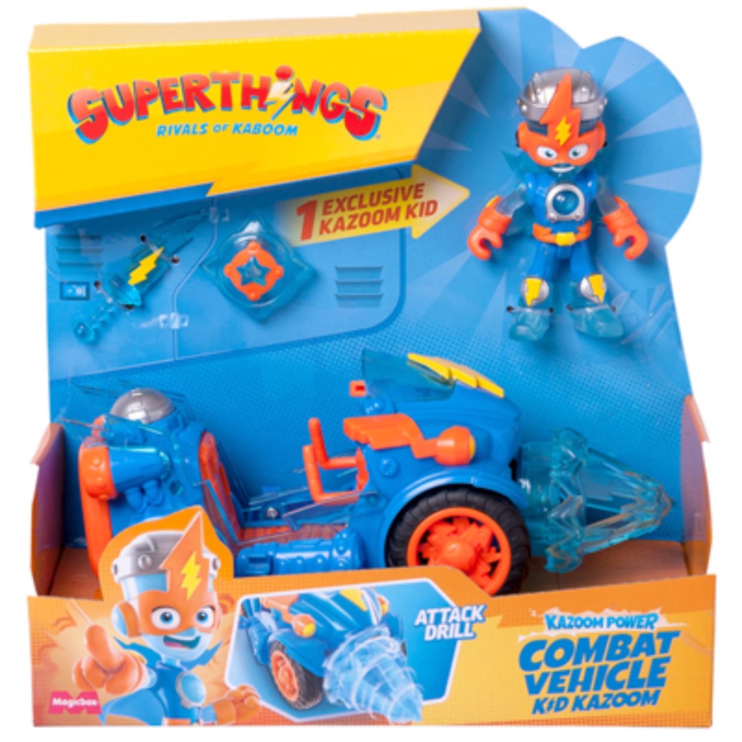 Supetthings S - Playset Combat vozilo - Kazoom