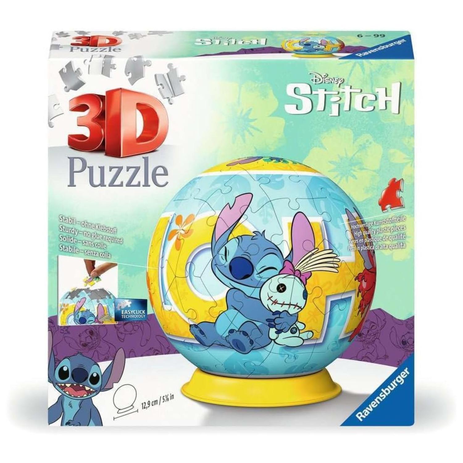 Ravensburger 3D puzzle (slagalice) - Stitch 3D